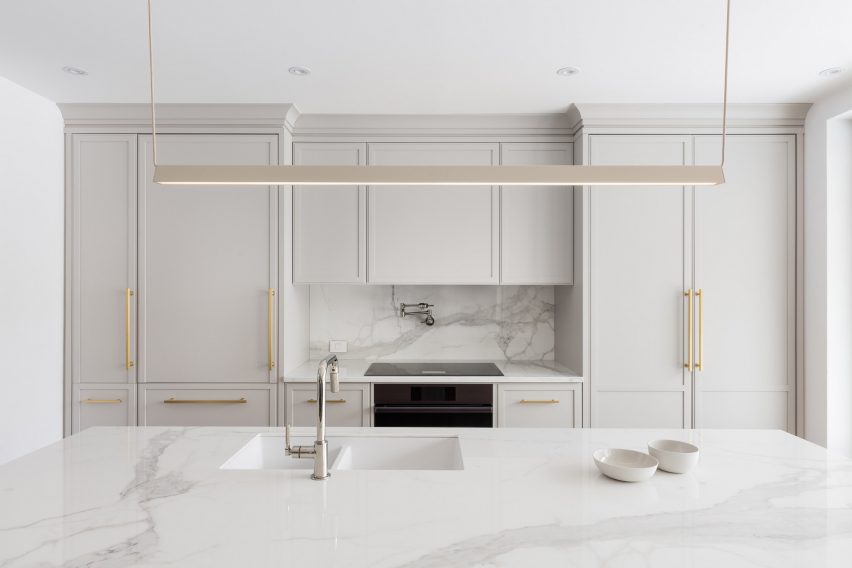 Montreal 1920s Victorian townhouse by Michael Godmer Designer