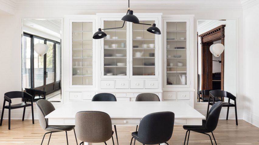Montreal 1920s Victorian townhouse by Michael Godmer Designer