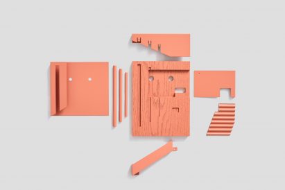 Emily Forgot uses furniture-making processes for architectural wall art