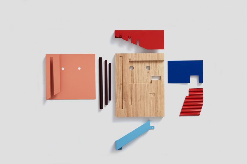 Emily Forgot uses furniture-making processes for architectural wall art