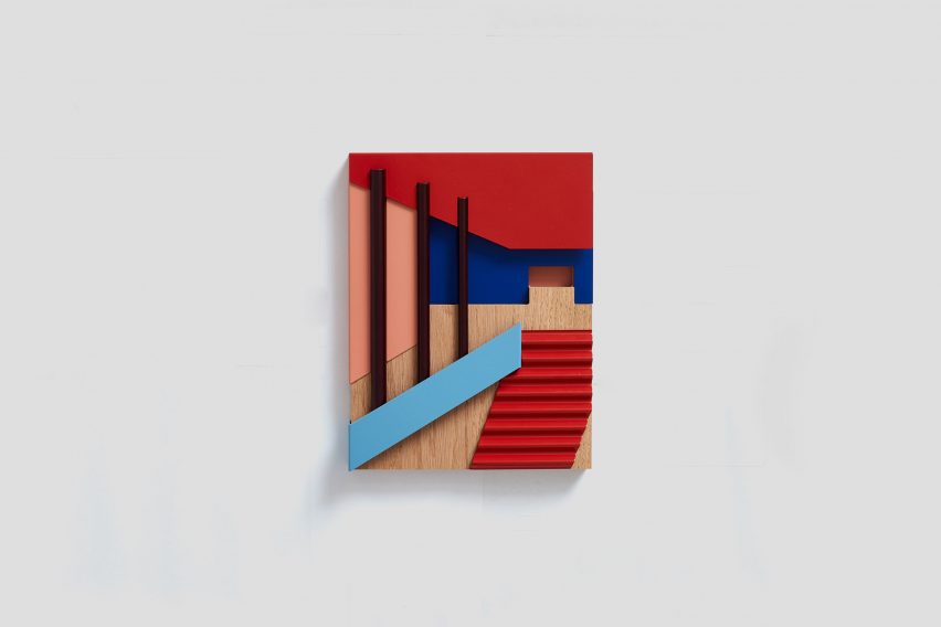 Emily Forgot uses furniture-making processes for architectural wall art