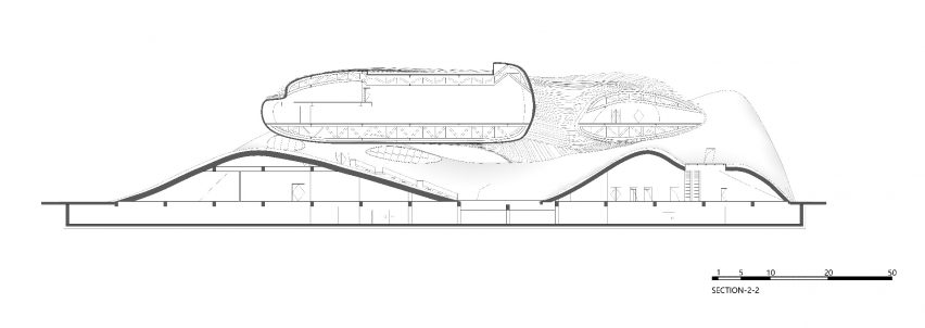 Section B of Liyang Museum Floating Melodies by CROX