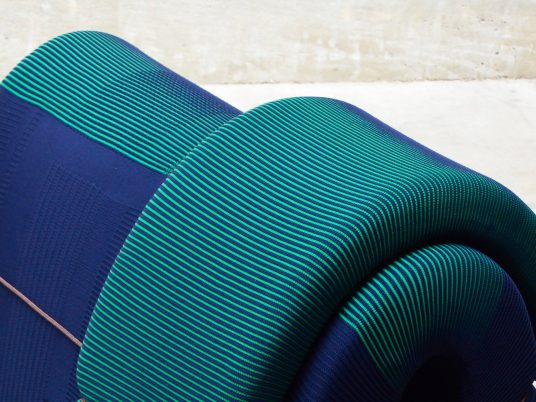 Floor Skrabanja designs 3D-knitted seats that use no staples or stitches