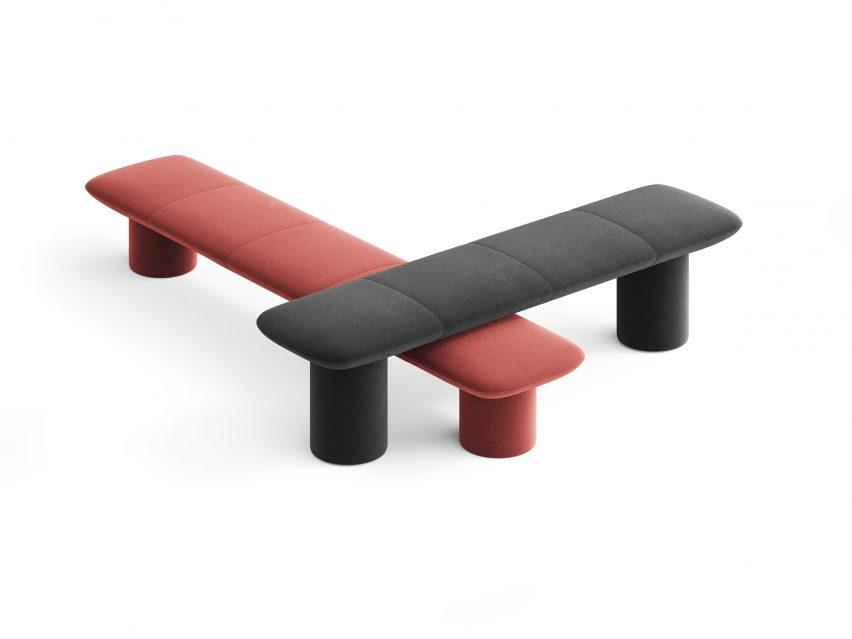 Levels benches by Form Us With Love for +Halle