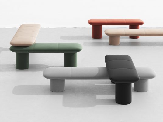 Levels benches by Form Us With Love for +Halle