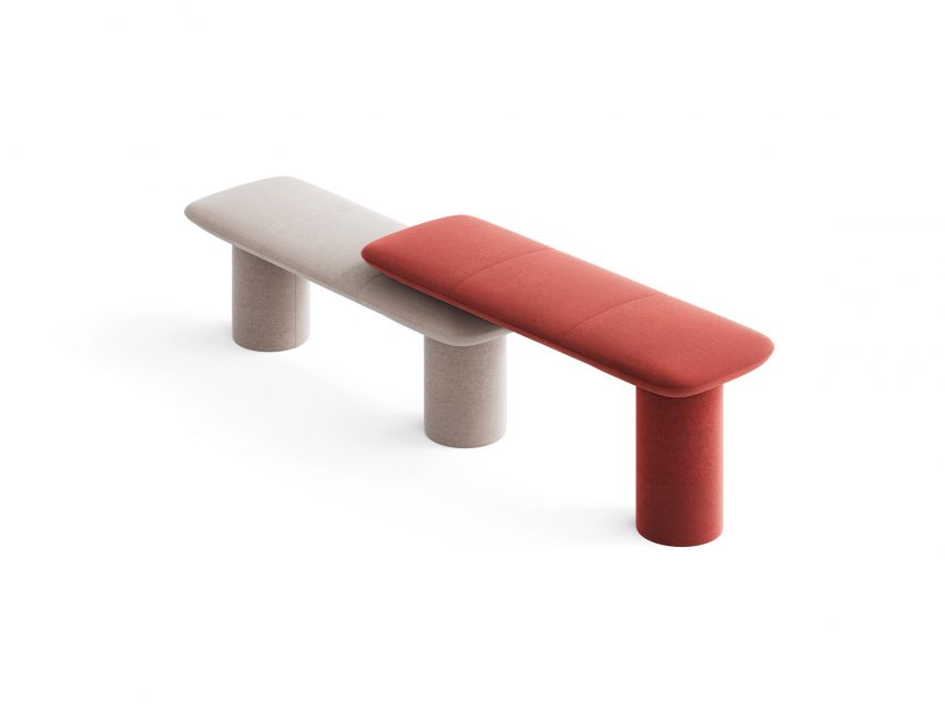 Levels benches by Form Us With Love for +Halle