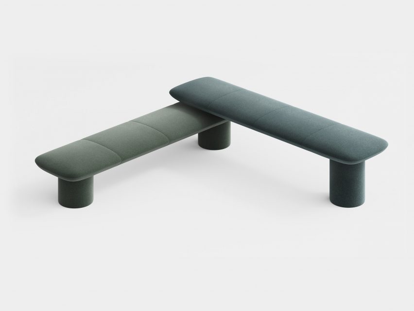 Levels benches by Form Us With Love for +Halle