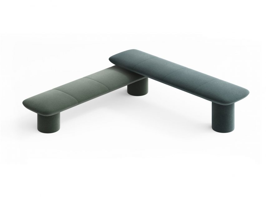 Levels benches by Form Us With Love for +Halle