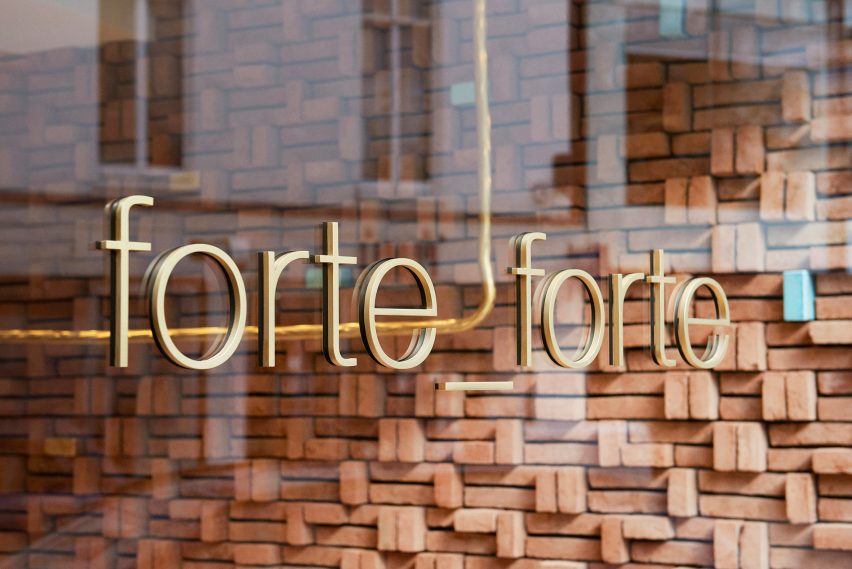 Forte Forte boutique in London, designed by Giada Forte and Robert Vattilana