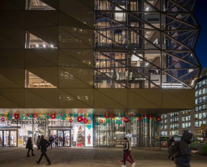 Galeries Lafayette department store in Luxembourg by Foster + Partners