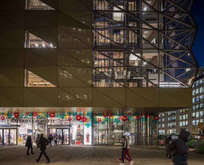 Galeries Lafayette department store in Luxembourg by Foster + Partners