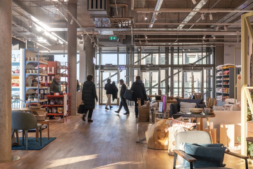 Galeries Lafayette department store in Luxembourg by Foster + Partners