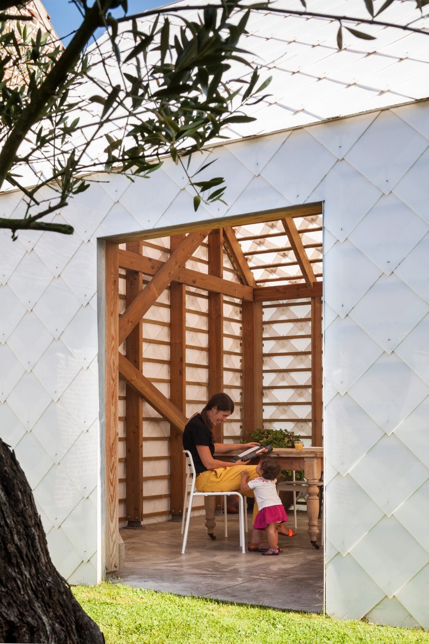 Garden Room by Indra Janda entrance