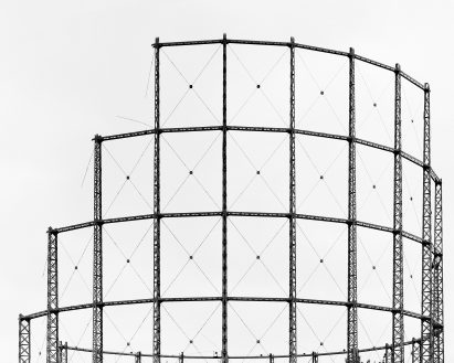 Offgrid: photographs of UK gas holders by Richard Chivers