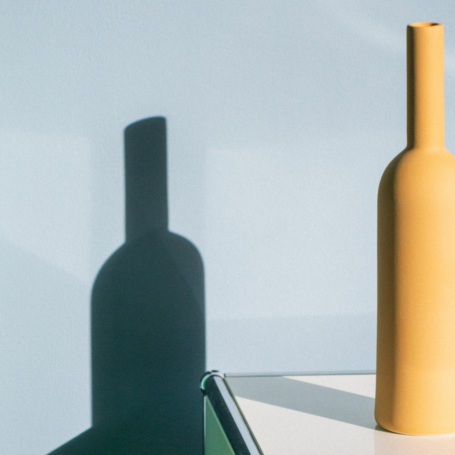 Goodmoods’ handmade sandstone bottles are a “satire of our plastic use”