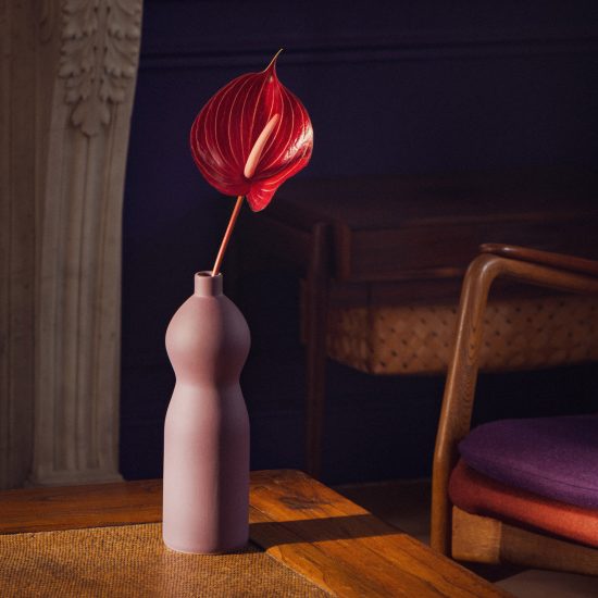 Goodmoods' handmade sandstone bottles are a "satire of our plastic use"