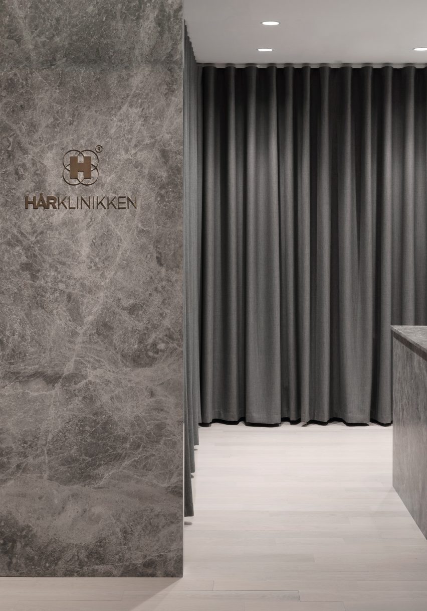 Harklinikken NYC flagship Clinic by Soren Rose Studio