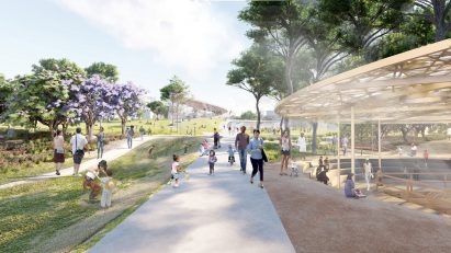 La Brea Tar Pits by Weiss Manfredi