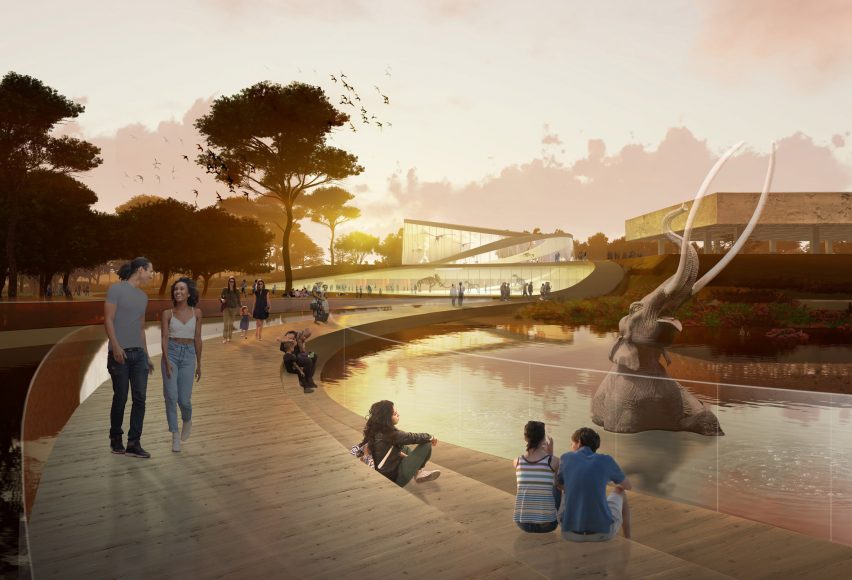 La Brea Tar Pits by Weiss Manfredi