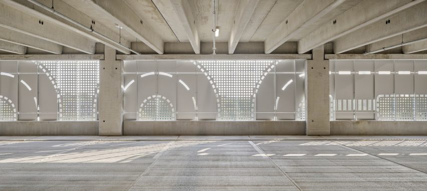 Lego car park in Billund by CEBRA 