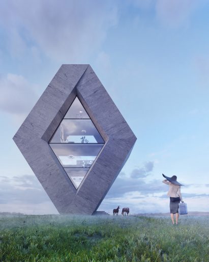 Logo houses by Karina Wiciak of Wamhouse Studio
