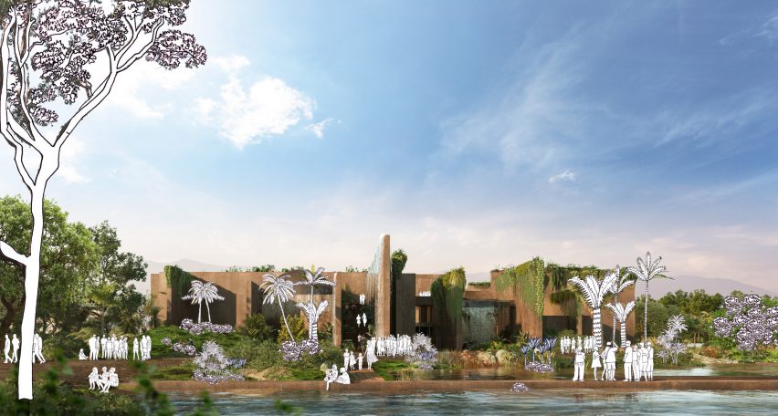 Mazatlán Aquarium by Tatiana Bilbao collage