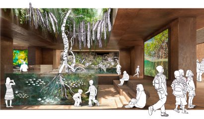 Mazatlán Aquarium by Tatiana Bilbao collage