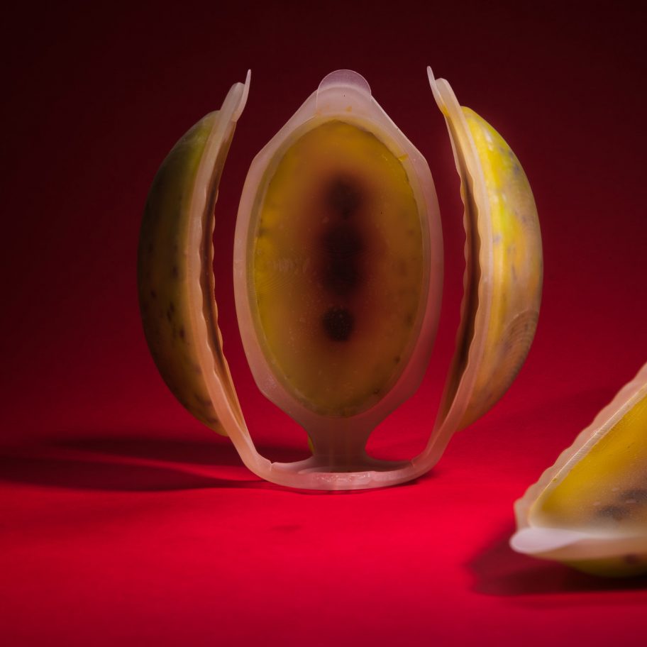 Meydan Levy 4D-prints edible fruit using cellulose and nutrient liquids
