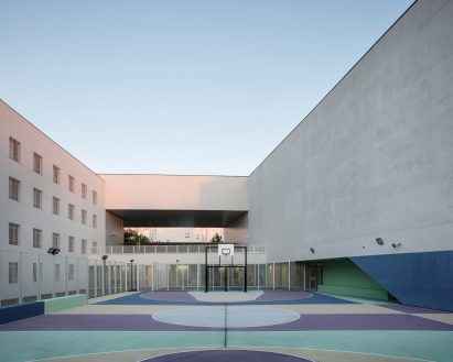 Minimum security prison in Nanterre by Local Architecture Network LAN