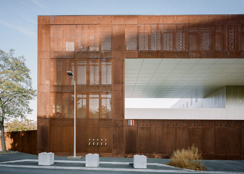 Minimum security prison in Nanterre by Local Architecture Network LAN