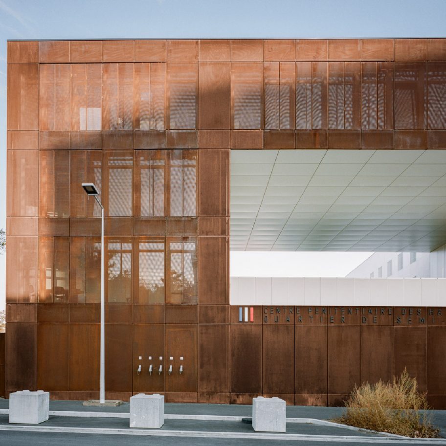 Minimum security prison in Nanterre by Local Architecture Network LAN