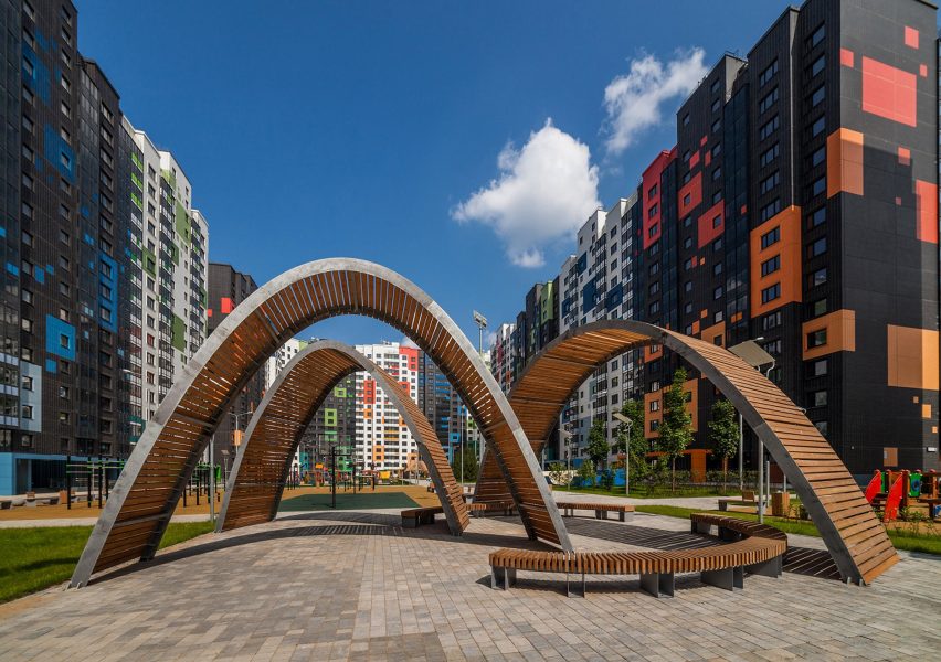 Muscovite neighborhood by Iosa Ghini Associati and Mosproekt-3