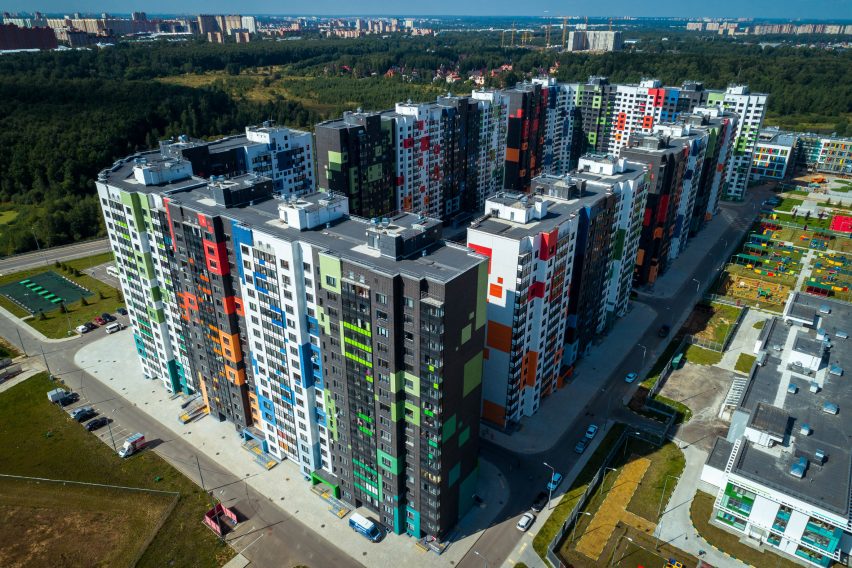 Muscovite neighborhood by Iosa Ghini Associati and Mosproekt-3