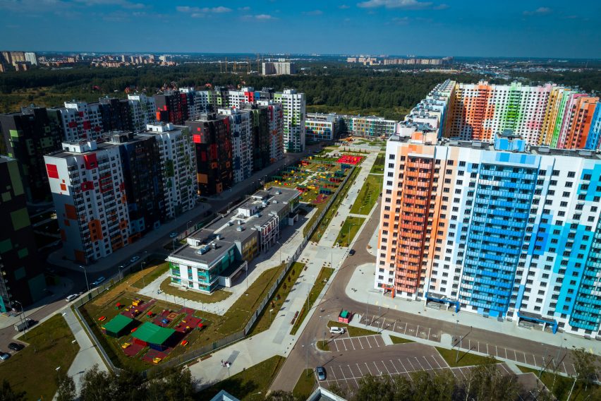 Muscovite neighborhood by Iosa Ghini Associati and Mosproekt-3