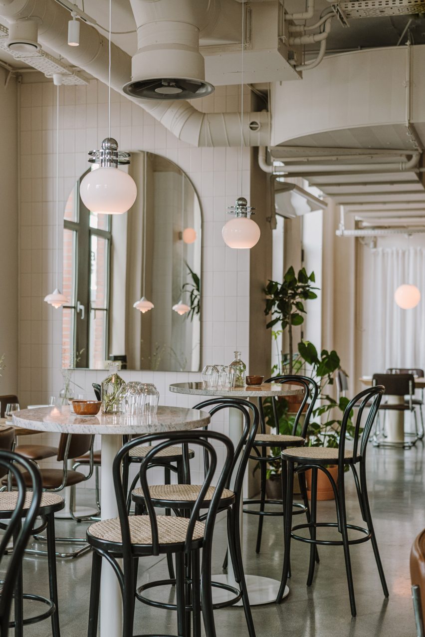 Nadzieja restaurant designed by Agnieszka Owsiany Studio