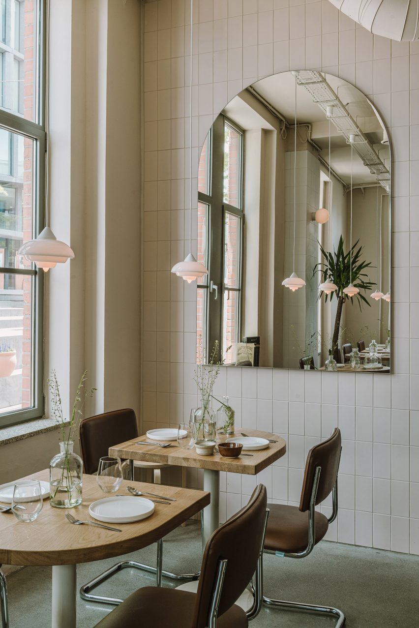 Nadzieja restaurant designed by Agnieszka Owsiany Studio