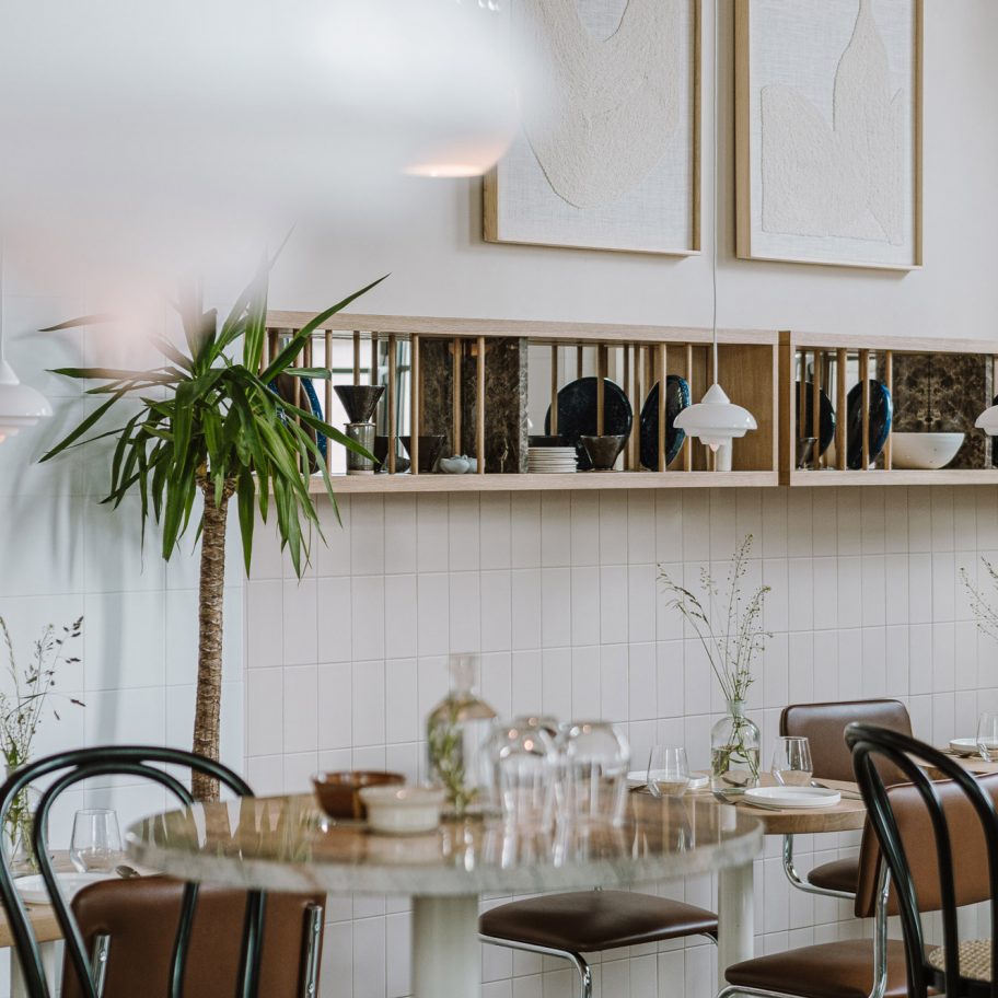 Nadzieja restaurant designed by Agnieszka Owsiany Studio