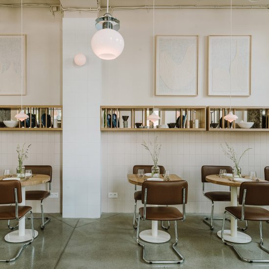 Nadzieja restaurant designed by Agnieszka Owsiany Studio