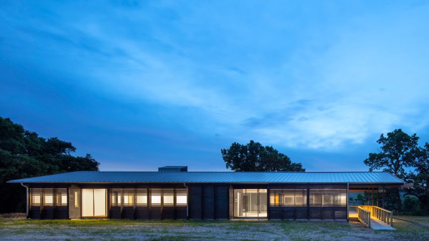 Niobrara River Valley Preserve Visitors Center by BVH Architecture