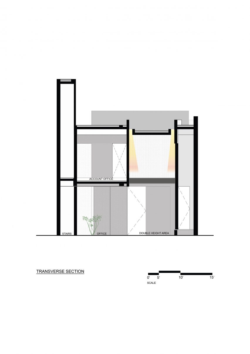 Short section of Office 543 by Charged Voids