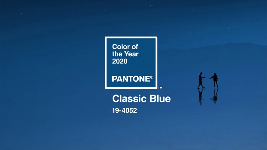 Pantone colour of the year 2020 is Classic Blue