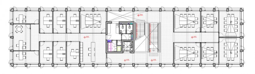 PEM Building Alberto Moletto First Floor Plan