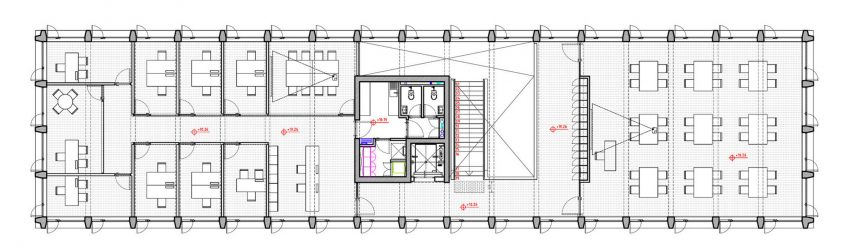 PEM Building Alberto Moletto Third Floor Plan