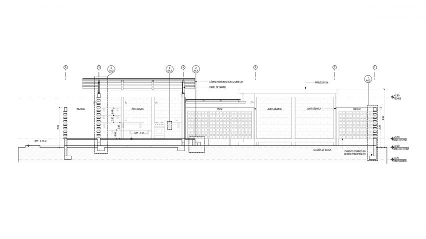 Plan B Guatemala by DEOC Arquitectos Section