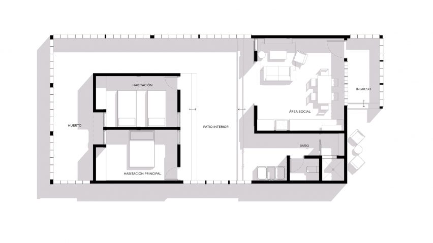 Plan B Guatemala by DEOC Arquitectos Floor Plan