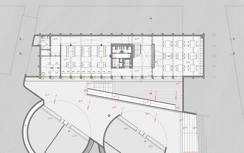 PEM Building Alberto Moletto Basement Floor Plan