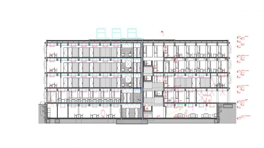 PEM Building Alberto Moletto Section