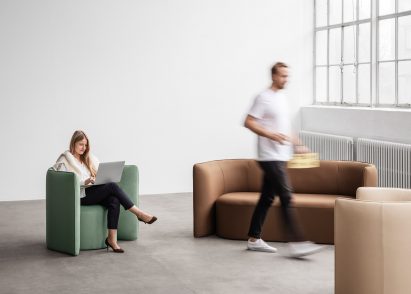 Proto sofa by Nick Ross for +Halle