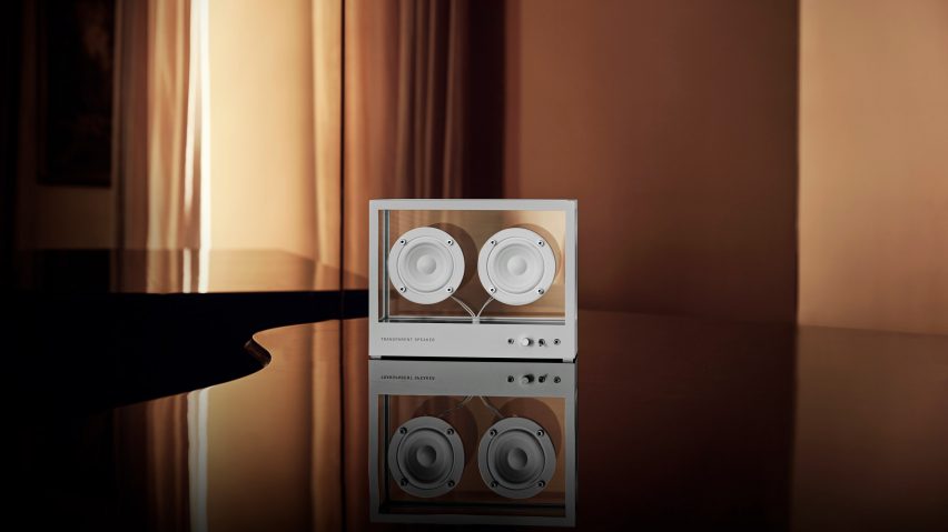 Small Transparent Speaker by Transparent Sound