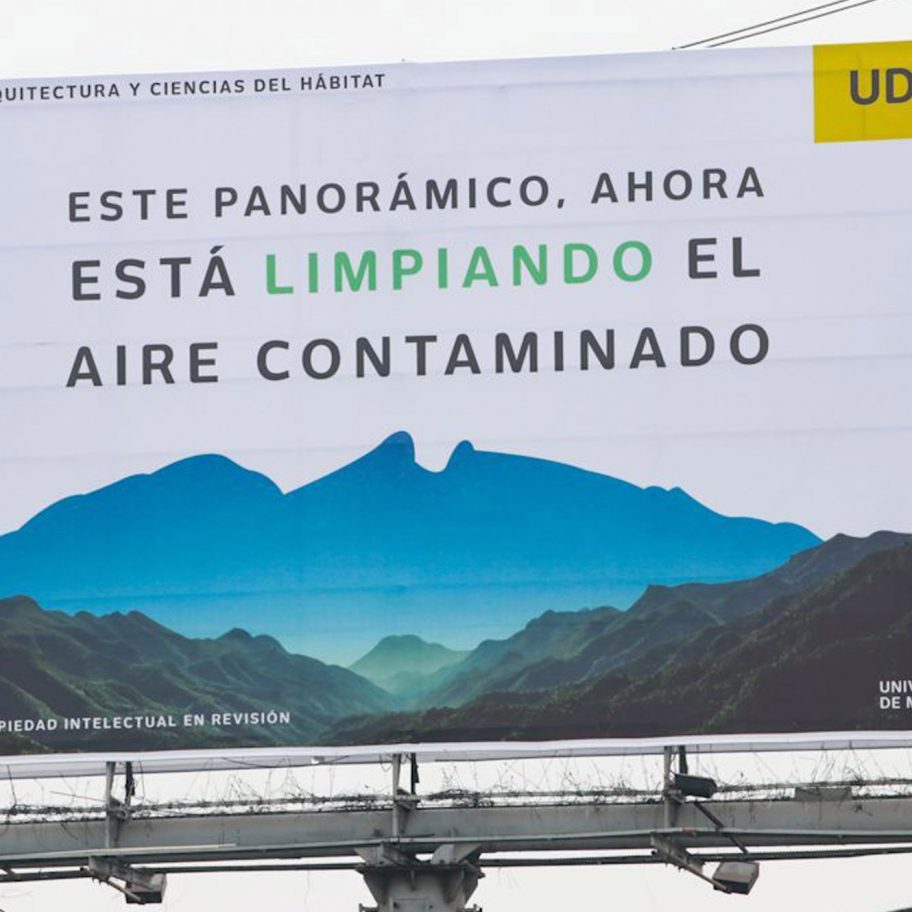 Smog Eating Billboard by Studio Roosegaarde